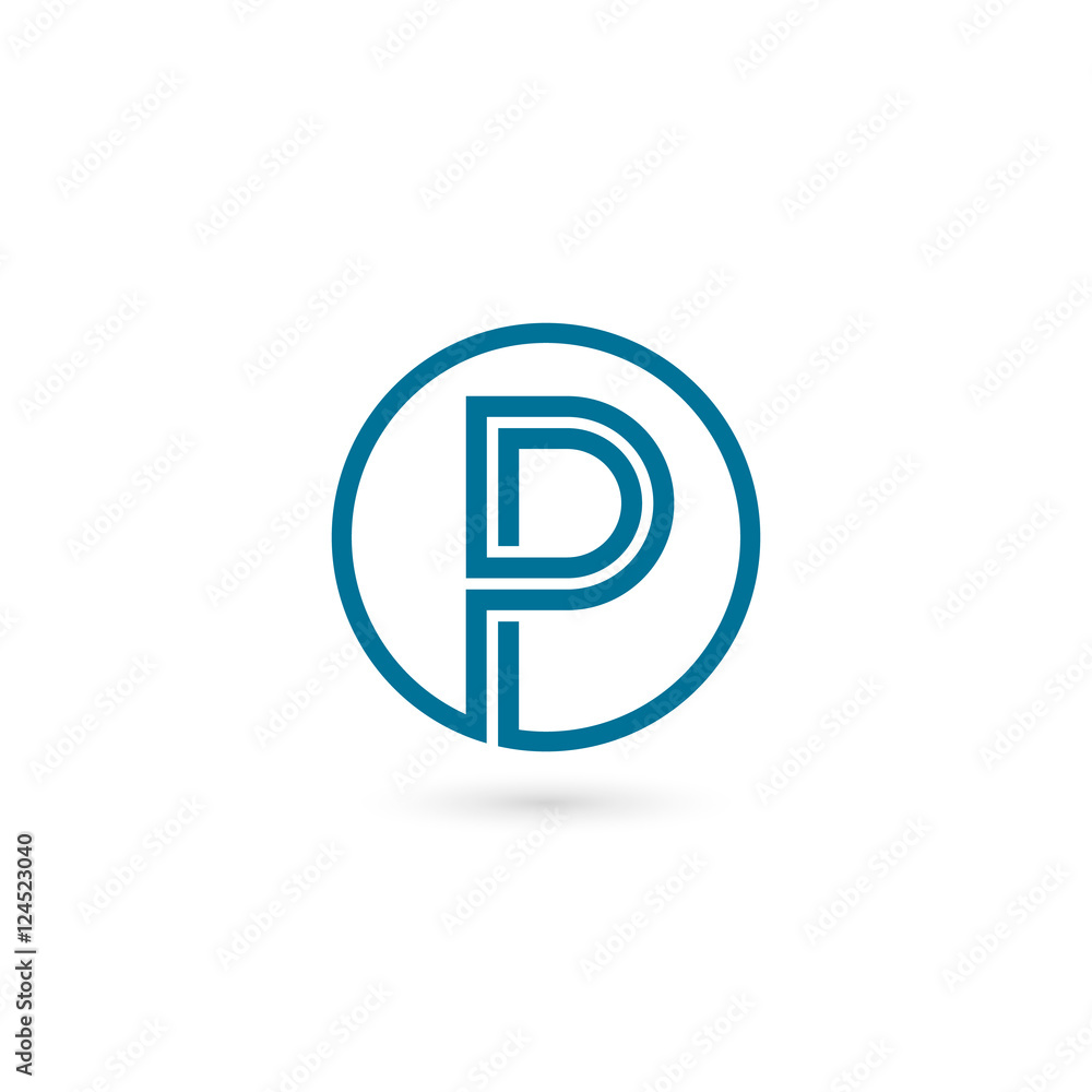 Logo P letter. Isolated on white background. Vector illustration, eps 10.
Logo P letter. Isolated on white background. Vector illustration, eps 10.