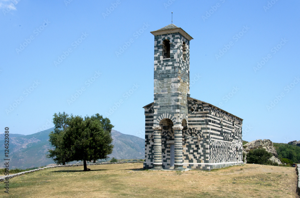San Michele murato church, Corsica.