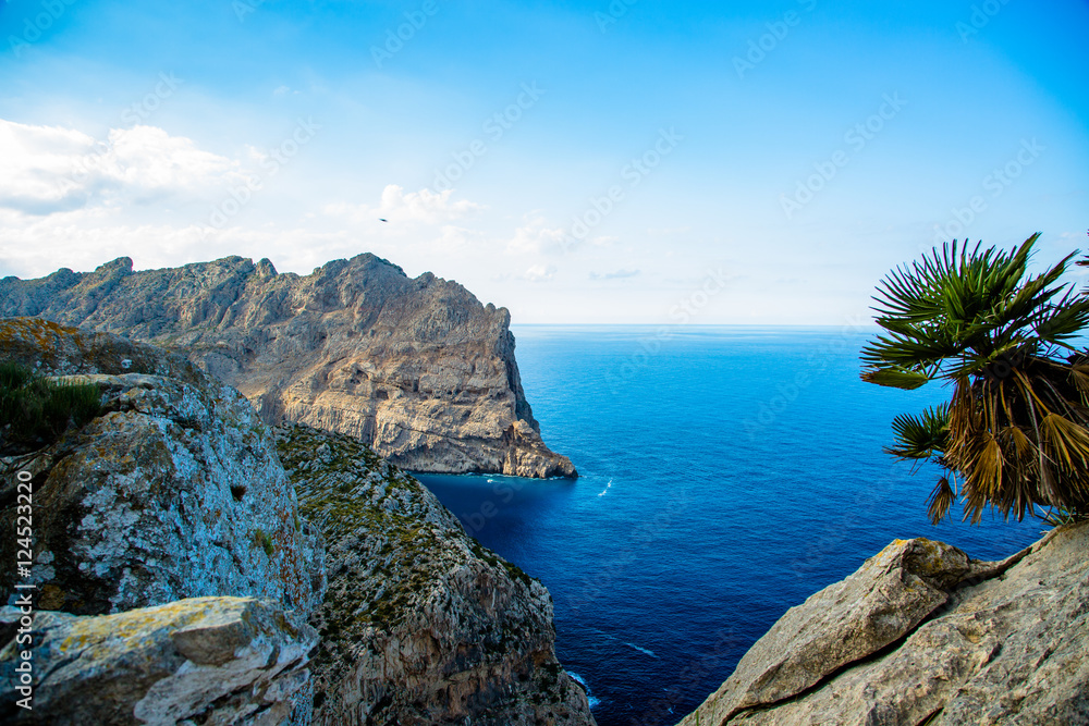 Fototapeta premium Great view near Cap Formentor, Palma de Mallorca