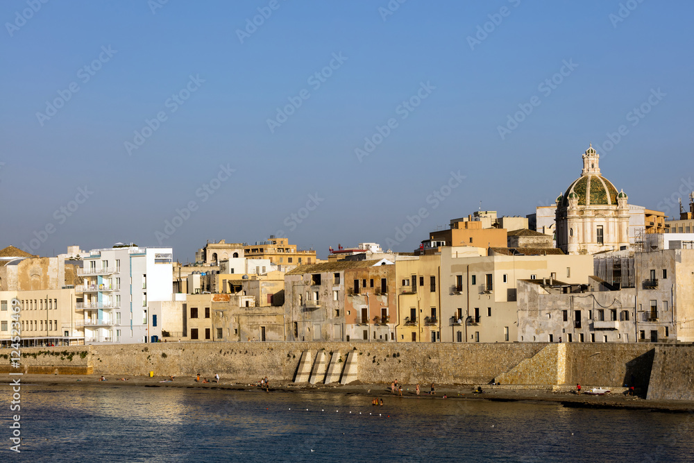 Waterfront of Trapani, Sicily