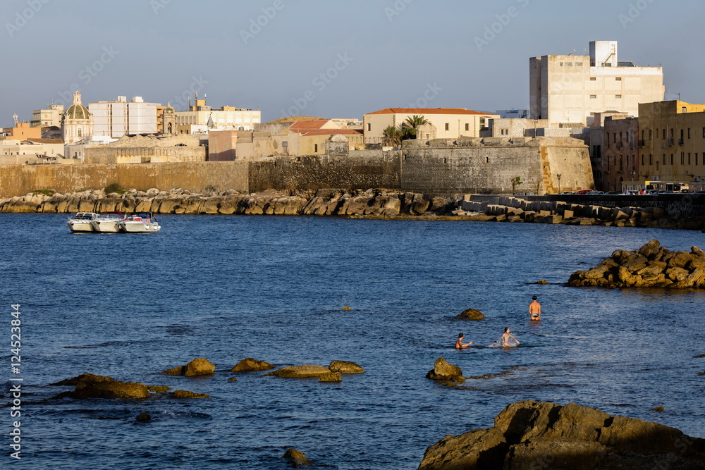 Waterfront of Trapani, Sicily