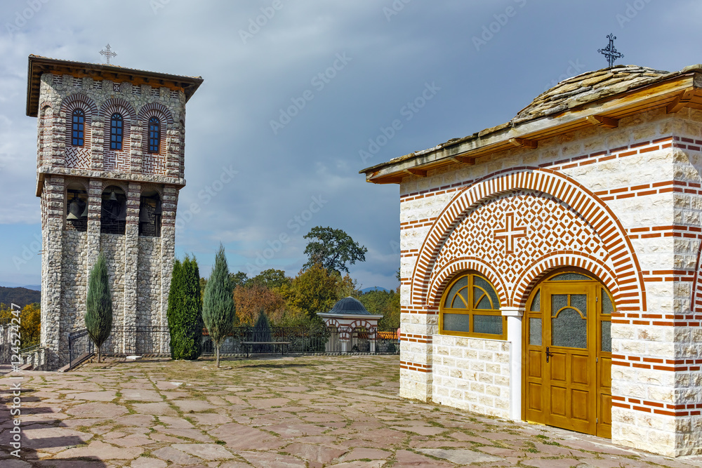 Fototapeta premium Tsarnogorski (Gigintsy) monastery St. Kozma and Damyan, Pernik Region, Bulgaria