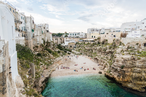 Polignano al mare - scenic small town in Puglia, Italy.
