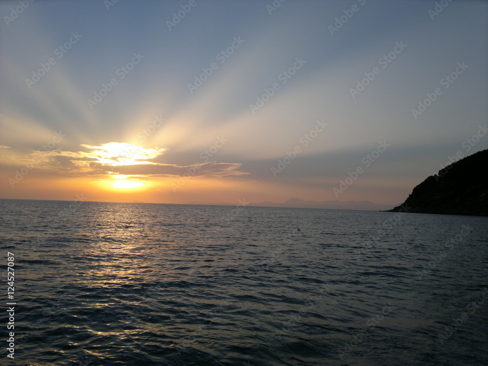 Fototapeta premium Last sun rays