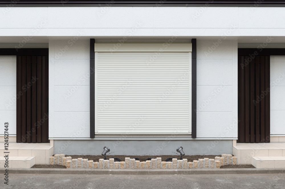 Fototapeta premium Large blank billboard on a street wall, banners with room to add your own text