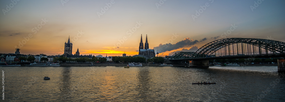 Panorama Skyline von Köln