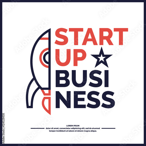 Start up. Income and success. Business infographics.