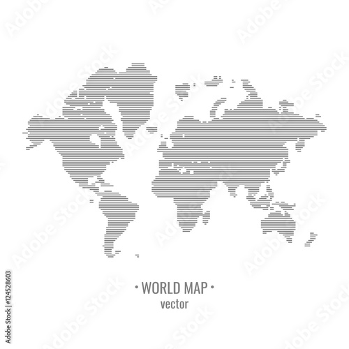 World map vector