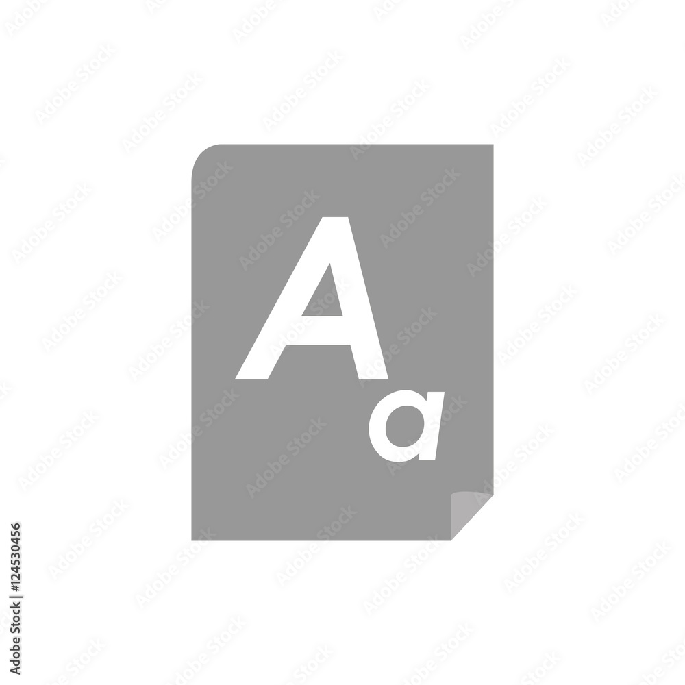 Piece of paper icon. Document data archive and information theme. Isolated design. Vector illustration Piece of paper icon. Document data archive and information theme. Isolated design. Vector illustration