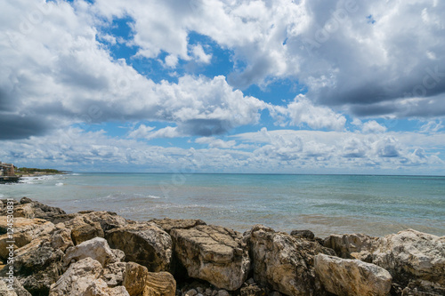 Coastline landscape in Salento, Apulia. Italy