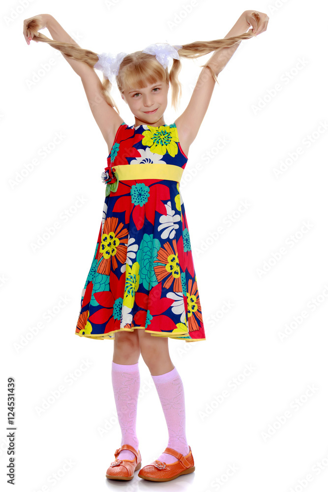 Beautiful little girl Beautiful little girl