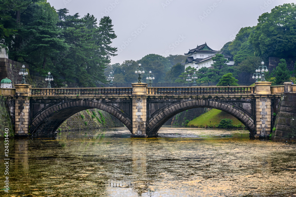 Imperial Palace & Nijubashi Bridge, Tokyo Imperial Palace & Nijubashi Bridge, Tokyo