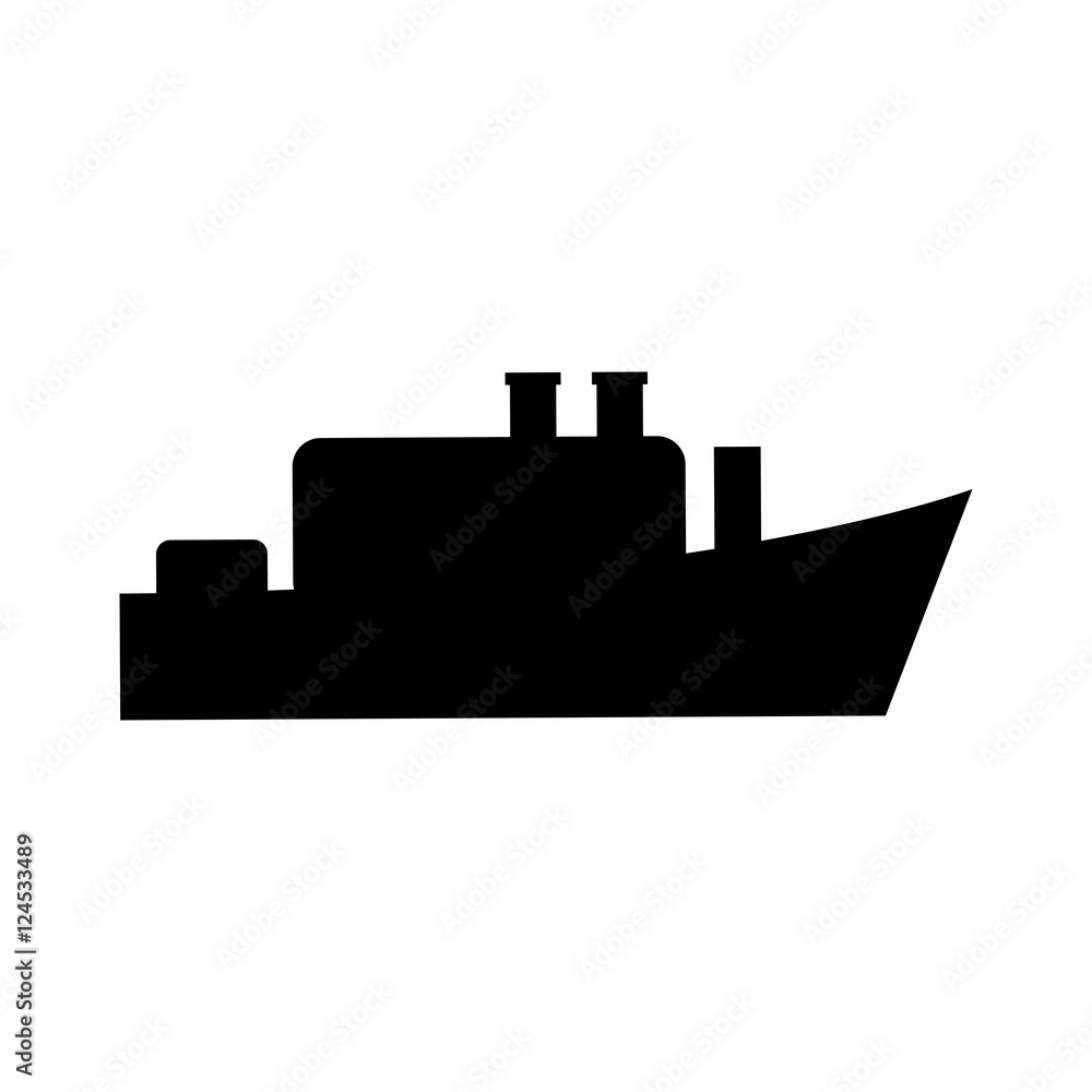 ship icon. sea transportation nautical and marine theme. Isolated design. Vector illustration ship icon. sea transportation nautical and marine theme. Isolated design. Vector illustration