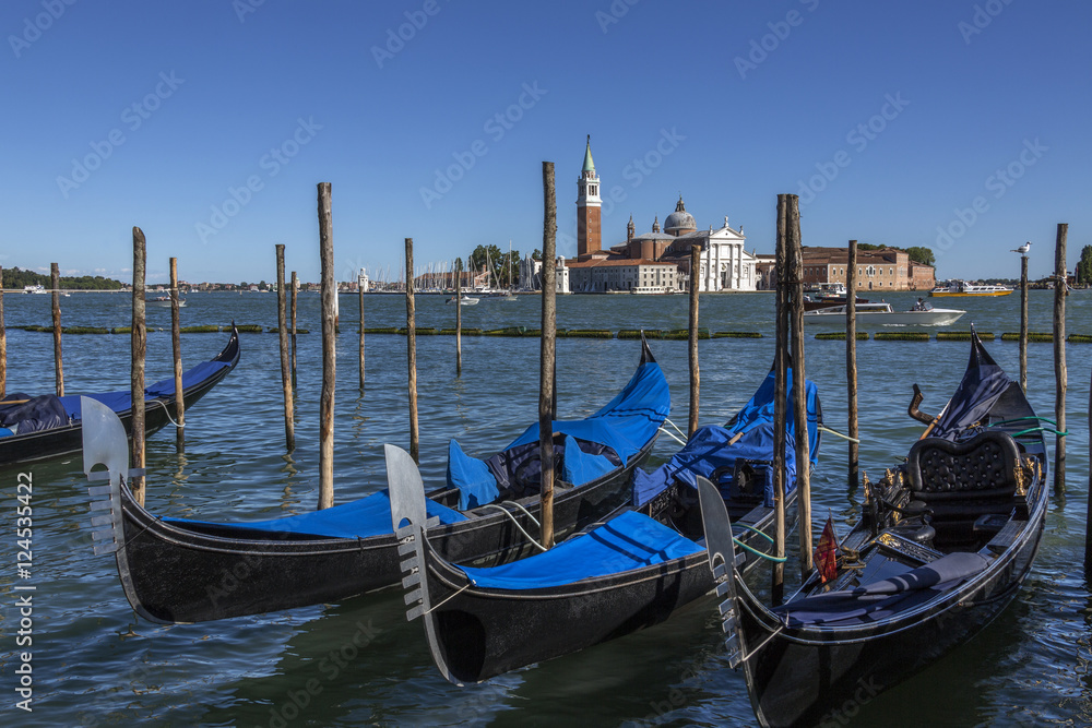 Gondola - San Giorgio Maggiore - Venice - Italy