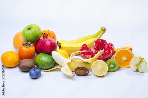 plenty of fresh fruit on the table