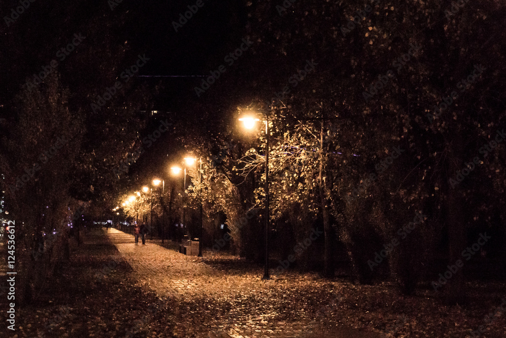 Ночная прогулка по Обнинску.