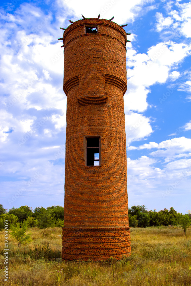 The old water tower.
