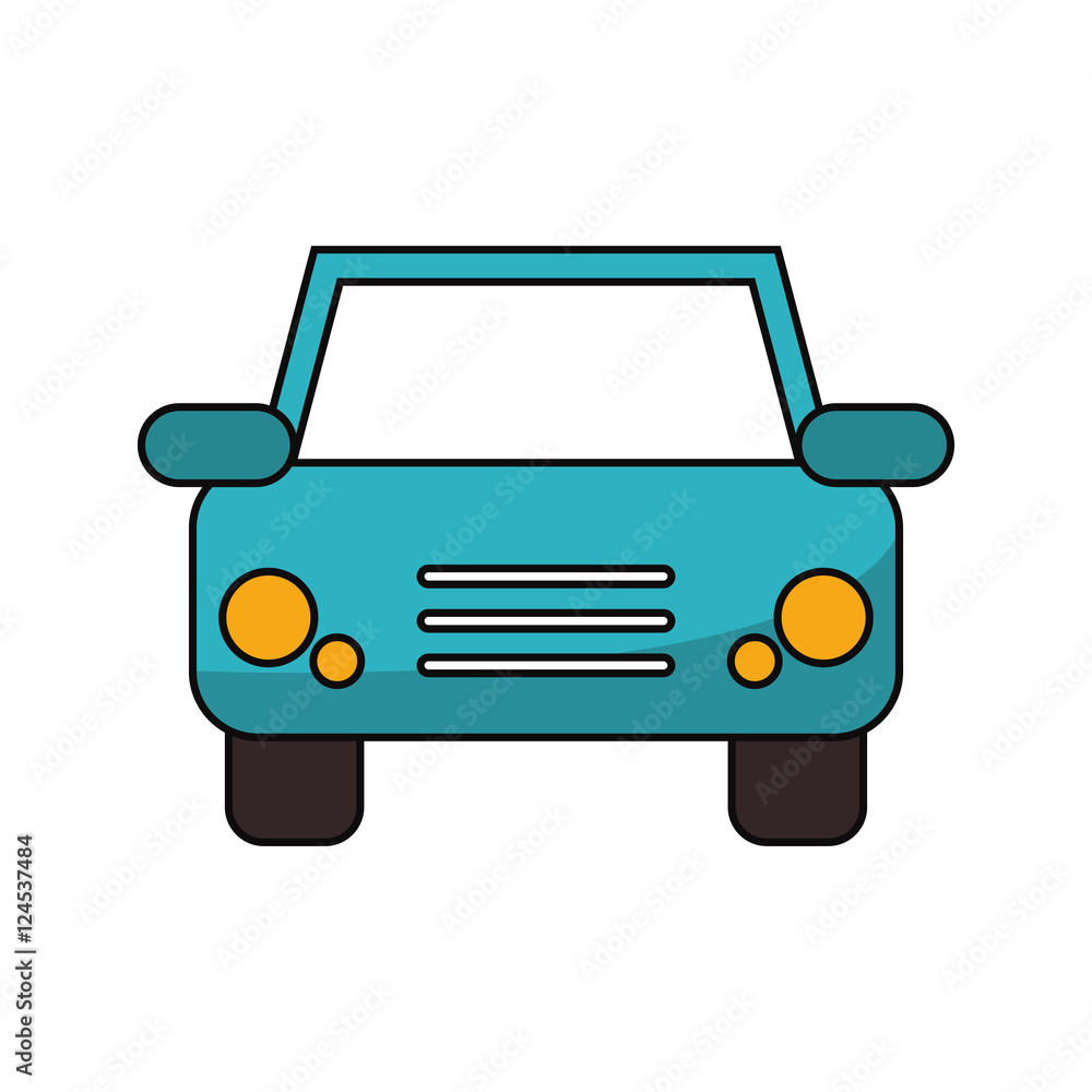 Car vehicle icon. transportation travel and trip theme. Isolated design. Vector illustration Car vehicle icon. transportation travel and trip theme. Isolated design. Vector illustration