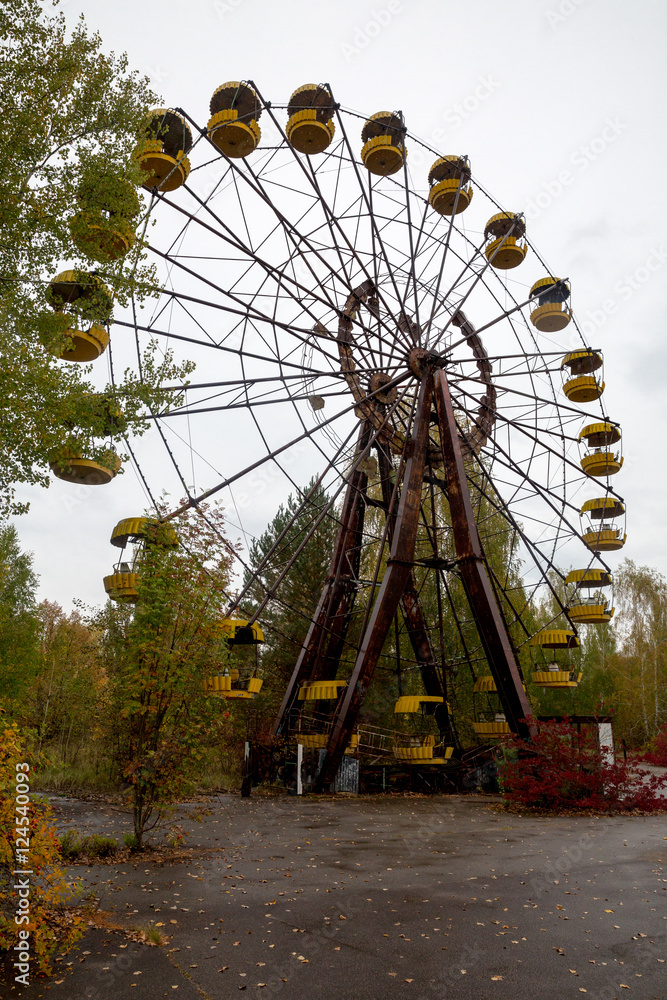 Prypjat bei Chernobyl in der Sperrzone Prypjat bei Chernobyl in der Sperrzone
