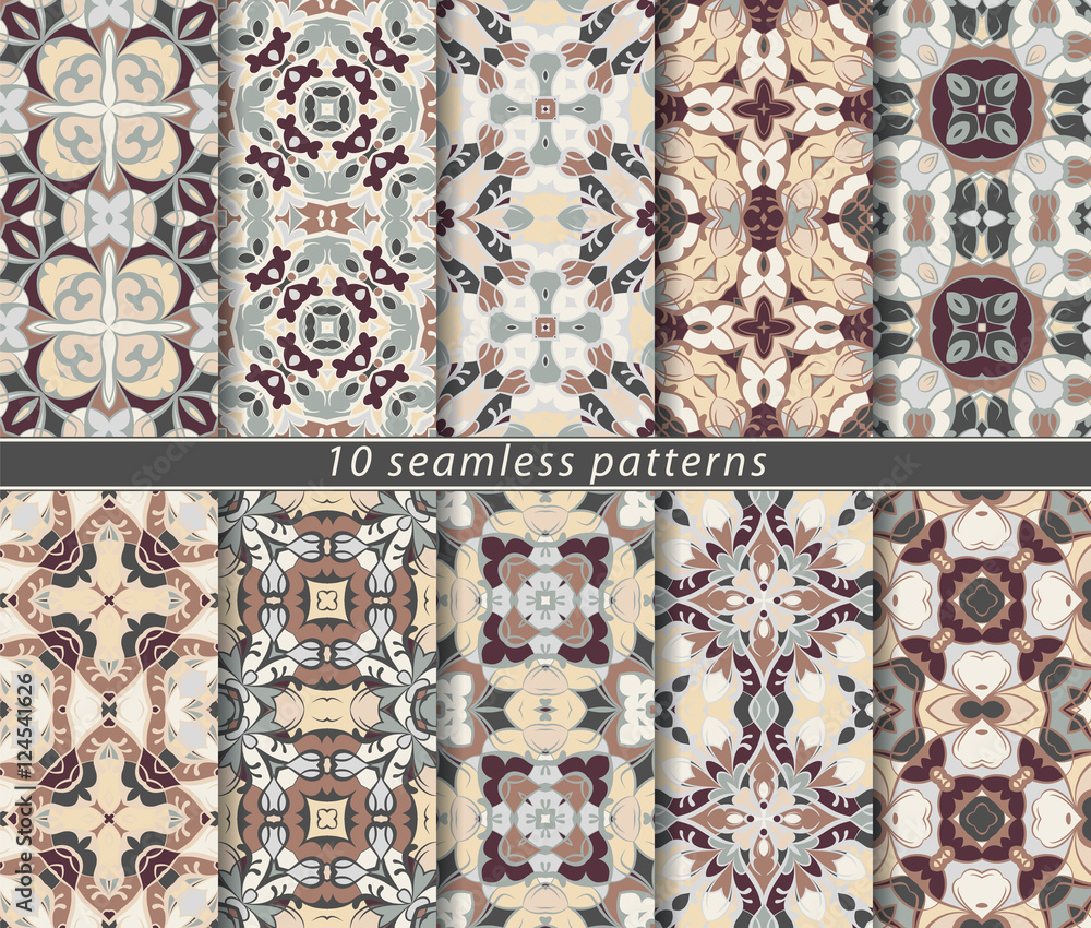 Set of seamless pattern Set of seamless pattern
