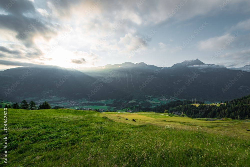 Obraz premium SWISS MORNING