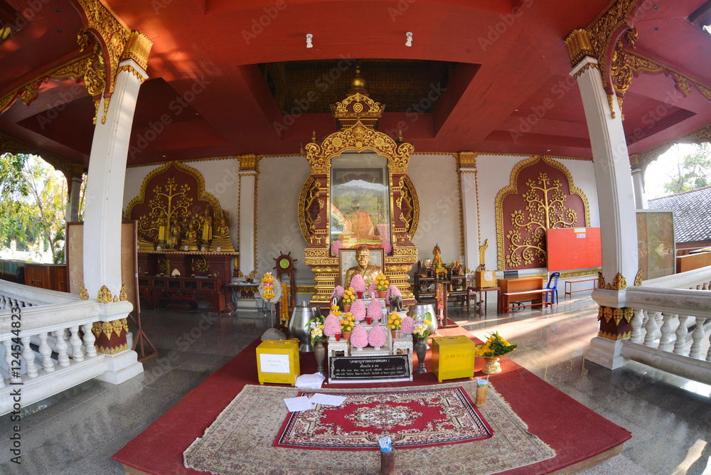 view Wat Khunaram temple in samui