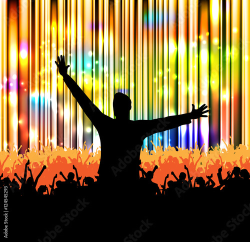Music event illustration