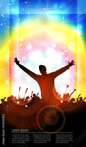 Music event illustration