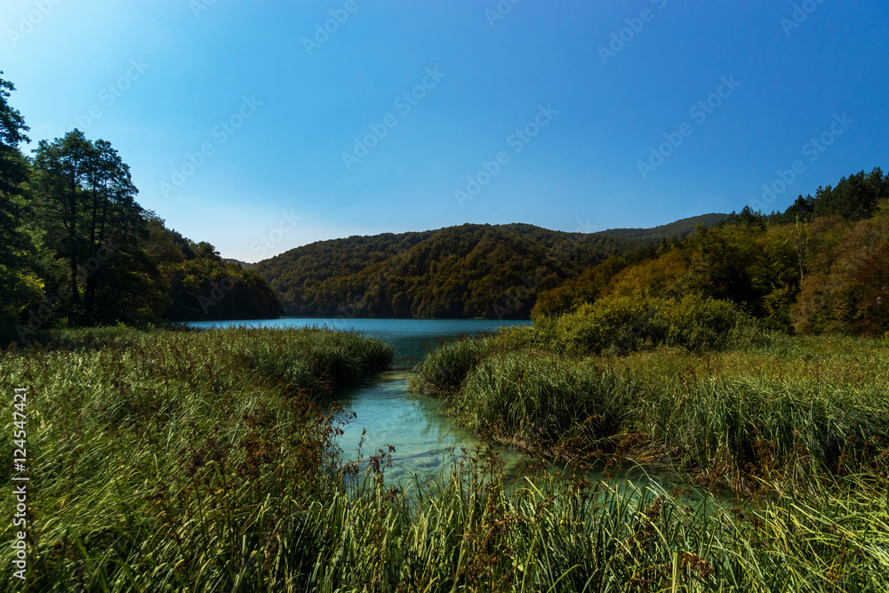 Fototapeta premium Plitvicer Seen, Kroatien