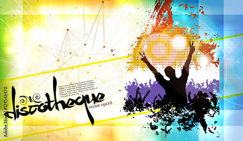 Music event illustration