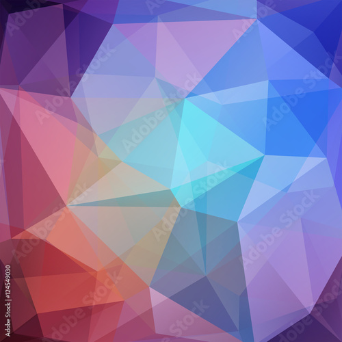 Background of geometric shapes. Colorful mosaic pattern. Vector EPS 10. Vector illustration