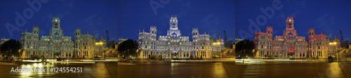 facade of the City of Madrid