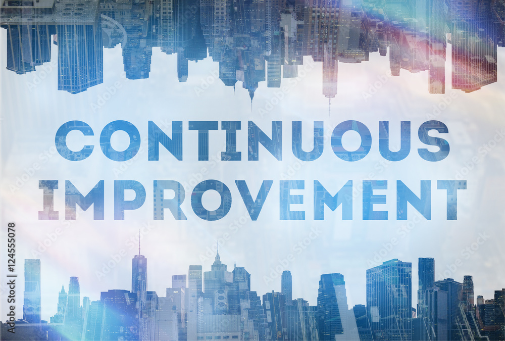 Continuous improvement concept image