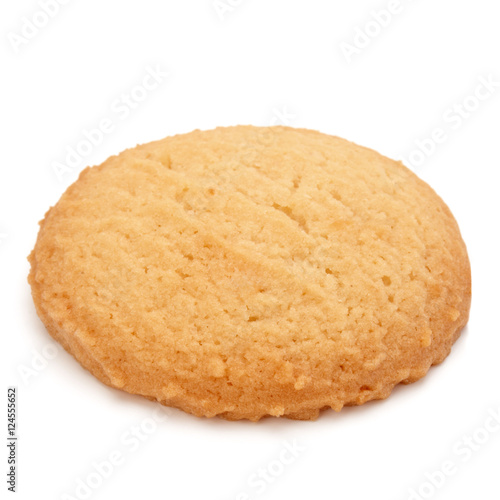 Canvastavla short pastry cookie isolated on white background
