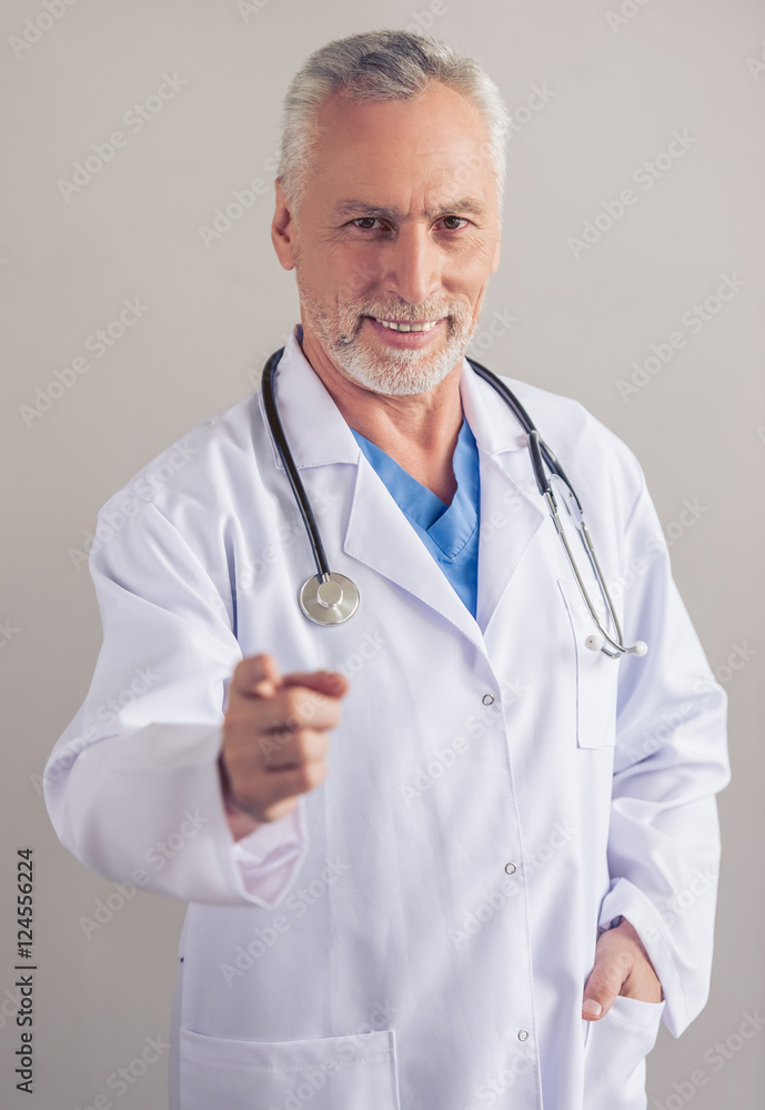 Handsome mature doctor Handsome mature doctor