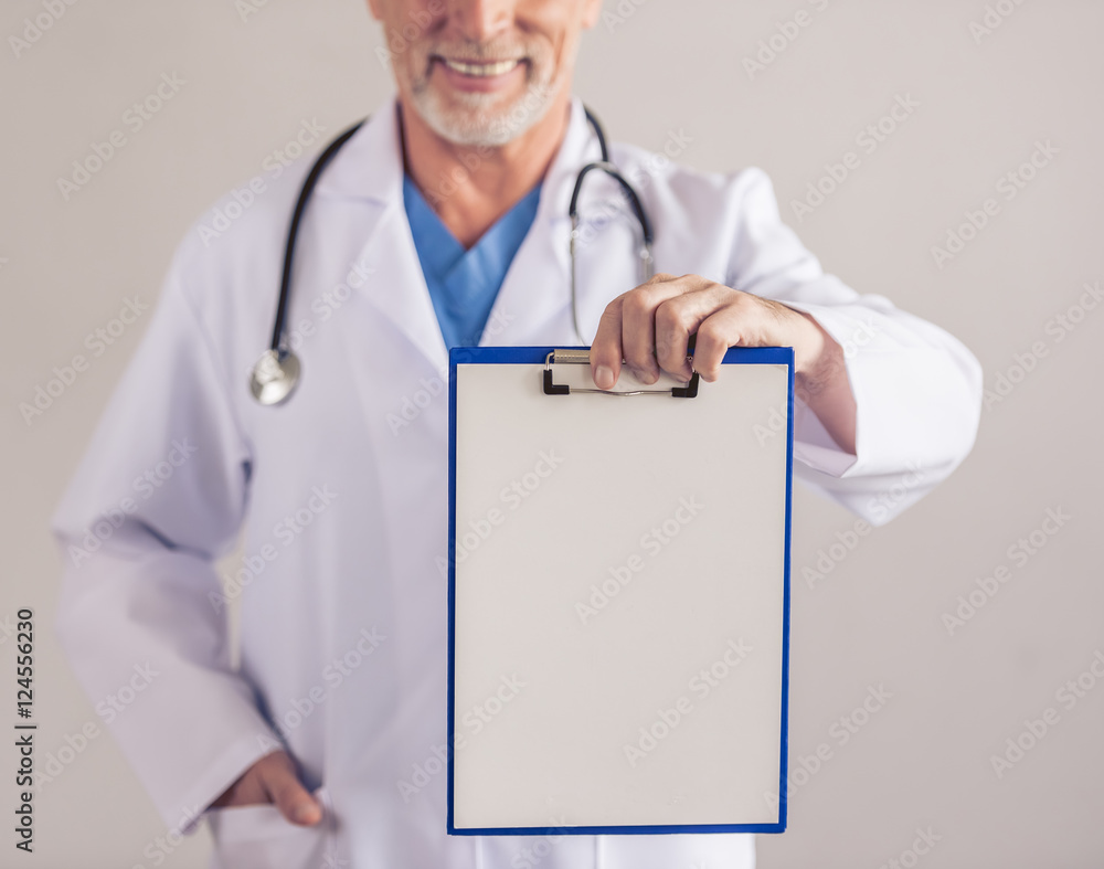 Handsome mature doctor Handsome mature doctor