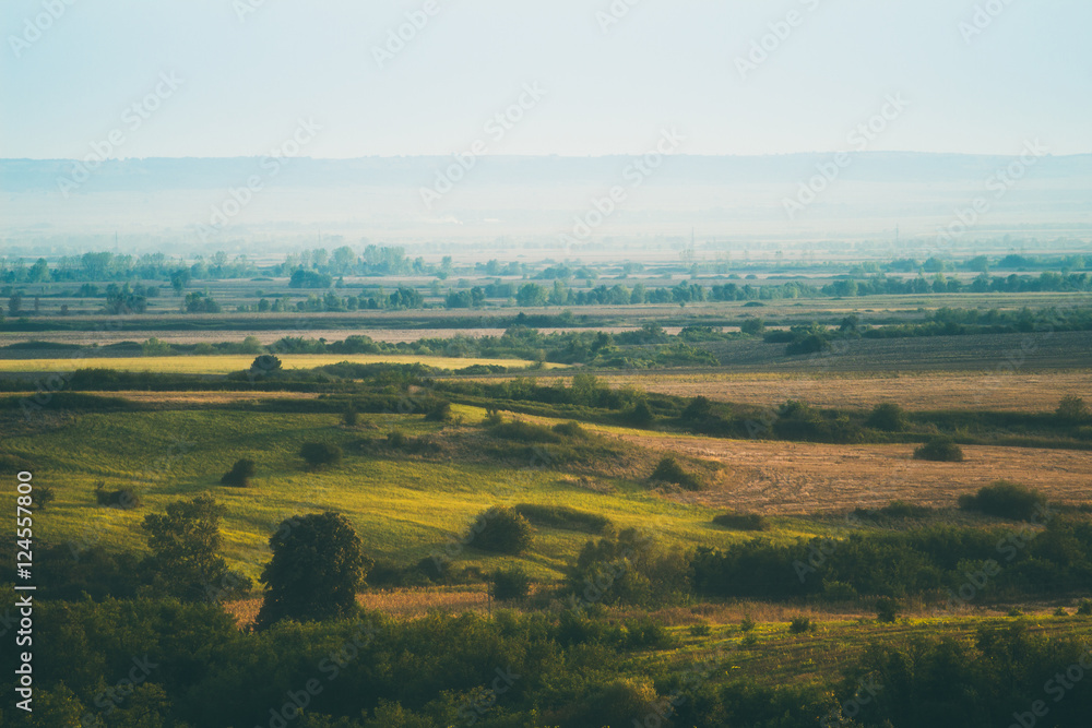 Obraz premium Beautiful Landscape fields.