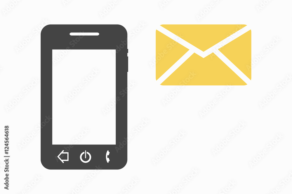 smartphone sending message smartphone sending message
