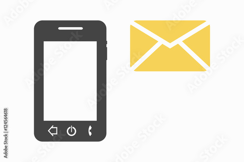 smartphone sending message