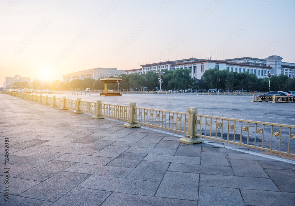 Tiananmen Square in Beijing, China.