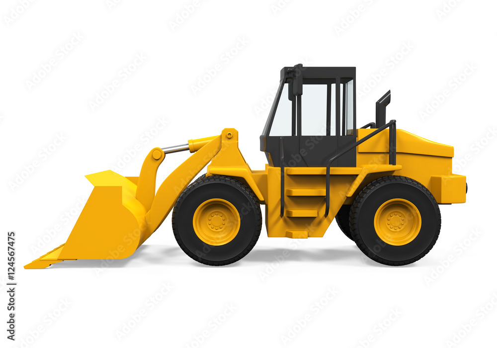 Fototapeta premium Wheel Loader Bulldozer