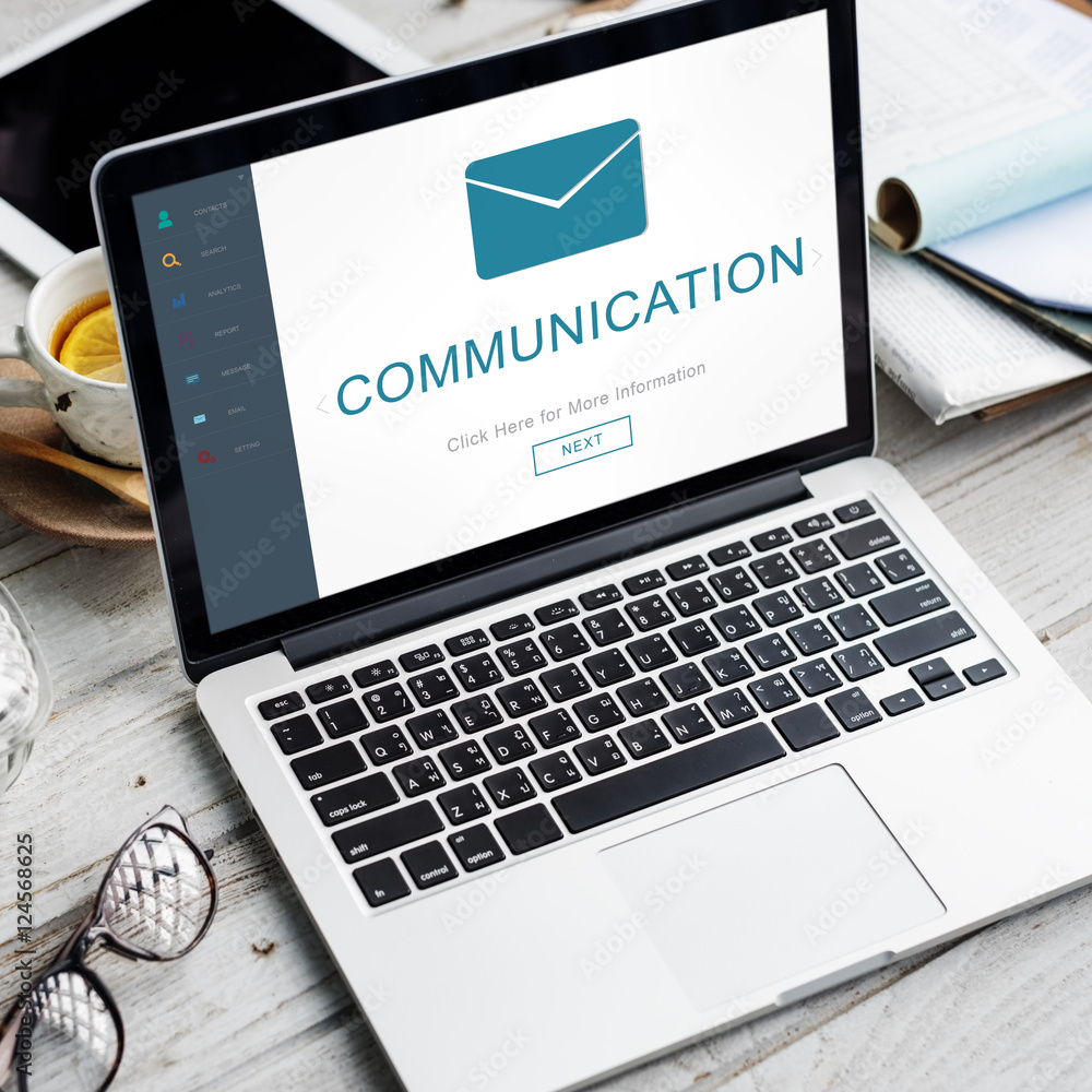 Communication Messaging Contact Envelope Online Concept Communication Messaging Contact Envelope Online Concept