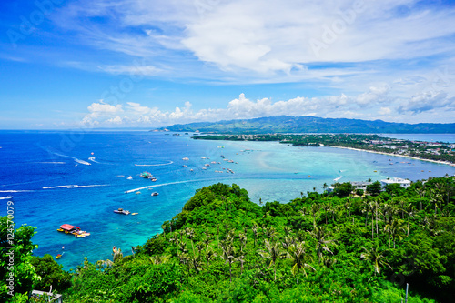 Tableau sur toile View from Mt Luho Viewpoint in Boracay Philippines