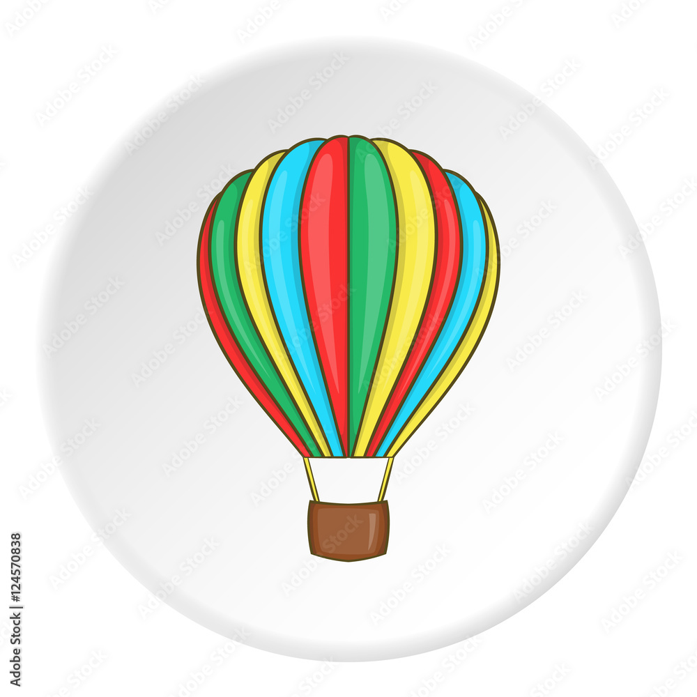 Fototapeta premium Baloon icon. Flat illustration of baloon vector icon for web