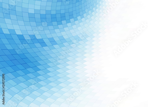 Abstract blue & white soft toned background.