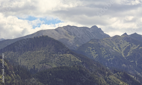 View from Rusinowa glade on the Tatras © ambrozinio