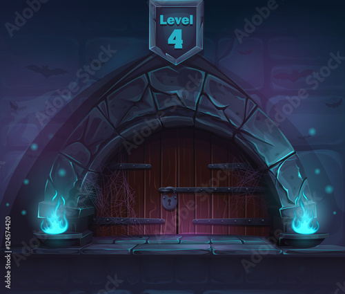 Magic door in the next 4th level