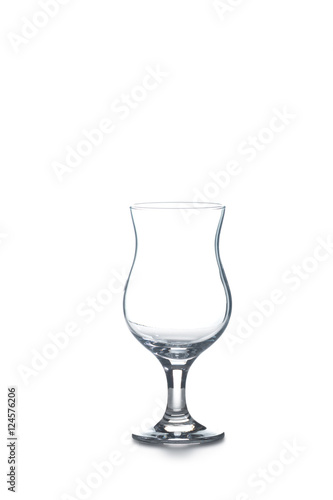 Empty cocktail glass