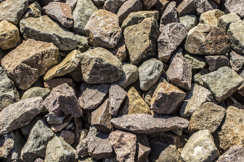 Rail stones Texture Background