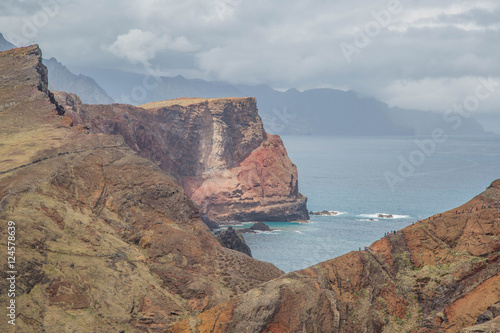 Wanderung auf der Landzunge von Sao Lourenco auf Madeira, Portugal photo